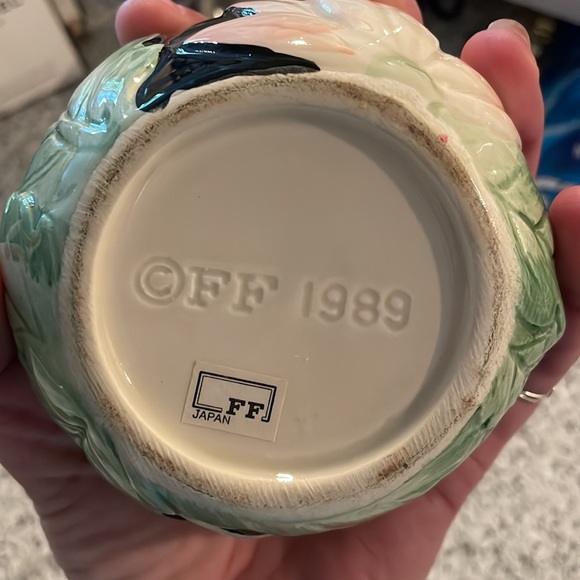 Vintage 1989 Fitz and Floyd cream and sugar - Picture 6 of 7